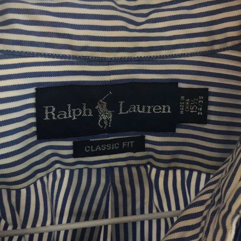 POLO RALPH LAUREN Classic Fit Striped Shirt - Picture 5 of 5